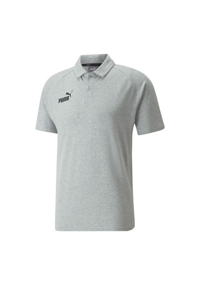 Puma Teamfinal Casuals Erkek Futbol Polo Tişörtü Gri