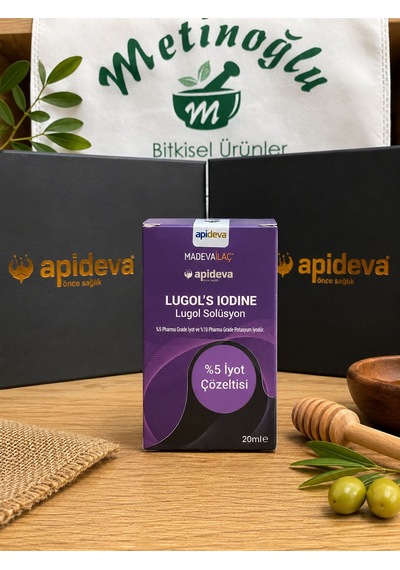 Apideva İyot Damlası 20 Ml