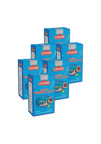 42 Nolu Tirebolu Dökme Çay 500 Gr. Altılı Paket