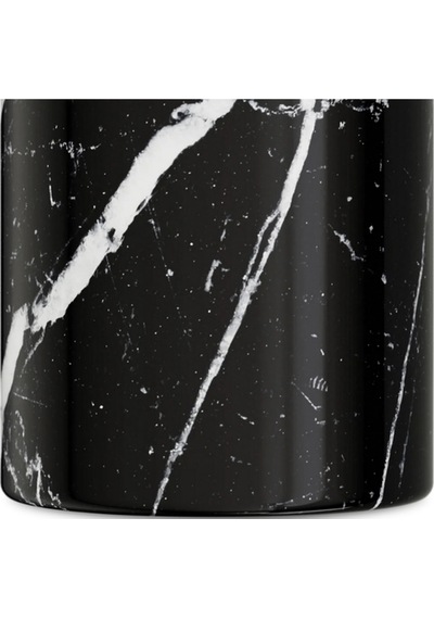 Travel Tumbler Black Marble Paslanmaz Çelik Termos Bardak 350 Ml Siyah
