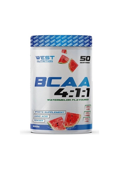 West Nutrition Bcaa 4:1:1 Aminoasit 500 Gr