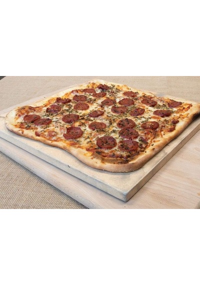 Pizza Taşı Fırın Taşı 18.5x14x2 Cm