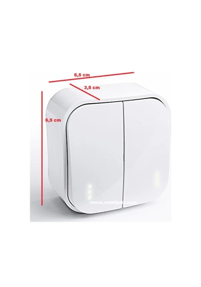 Forix Ip44 Komütatör Beyaz