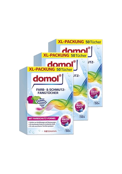 Domol Renk Ayırıcı Mendil 50'Li (3 Adet)