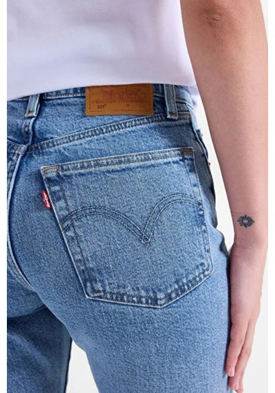 Levi's 501 Mavi Kadın Denim Pantolon A7742-0027-16495