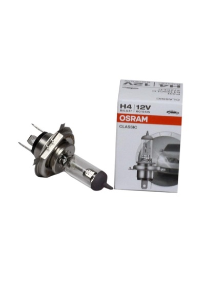 Osram 12 Volt 60/55 Watt H4 Ampul - 10 Adet