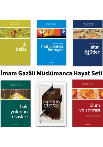 İmam Gazali Müslümanca Bir Hayat Seti 6 Lı