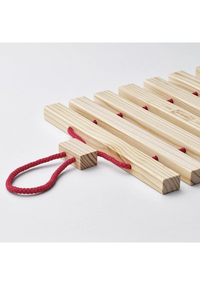 Ikea Halvnäbb Nihale 16-32 X 20 Cm Bej Kırmızı Çok Renkli
