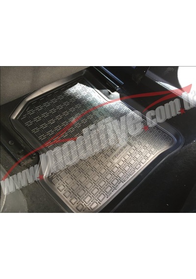 Vw Polo 2010-17 Kaucuk Havuzlu Paspas Kokusuz Kaymayan
