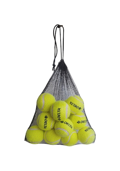 Delta 12 Adet Taşınabilir Filede Sarı Tenis Topu