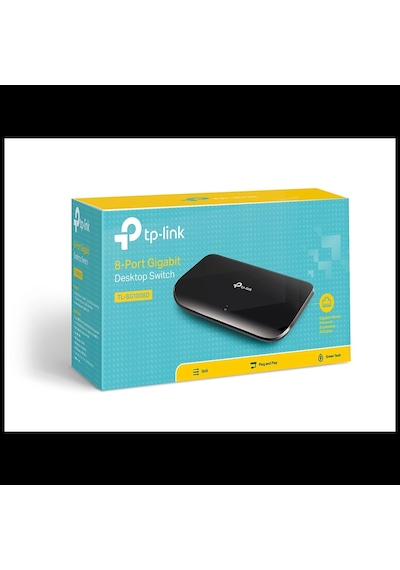 Tp-lınk Tl-sg1008d, 8 Port, Gigabit, Yönetilemez, Masaüstü Switch