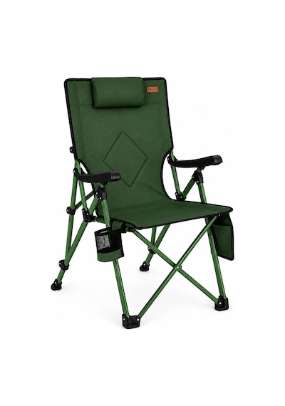 Madfox Flexlounge 3x Katlanabilir Kamp Sandalyesi Steel Moss Yeşil