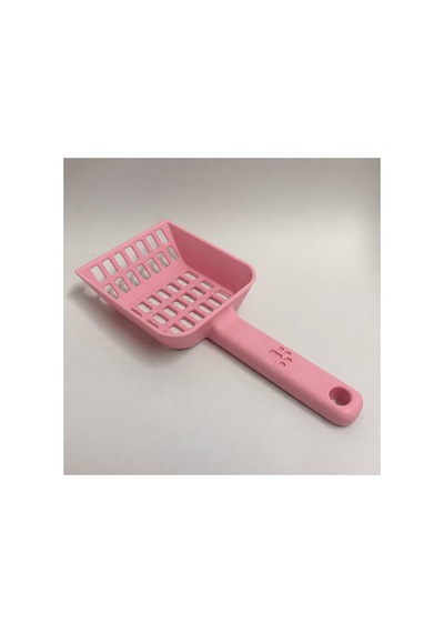Alvera Kedi Kumu Küreği 3d Baskı Geniş Hazneli Eleme Küreği-pembe