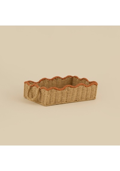Karaca Home Shalia Dekoratif Sepet Organizer 36x26x18 Cm Kahverengi
