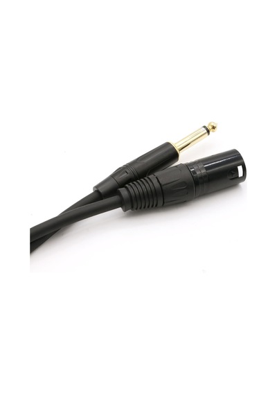 Enstrüman Gitar Kablosu - Xlr Erkek - 6.35Mm Erkek - 5 Metre - Ka