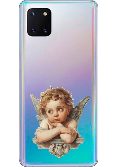Samsung Galaxy Note 10 Lite Uyumlu Cupid's Dream Eros Un Rüyası Baskılı Silikon Kılıf Renkli
