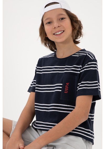 U.s. Polo Assn. Erkek Çocuk Lacivert Tişört Basic 50295562-vr033 Lacivert