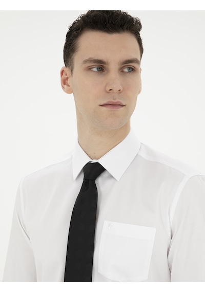 Pierre Cardin Erkek Beyaz Gömlek Basic 50286106-vr013 Beyaz