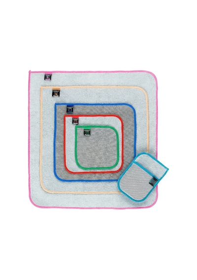 Twino 6 Prç Deneyim Seti Microfiber Zor Kir Temizlik Mutfak Banyo Bulaşık Teli Temizleme Ovma Bezi