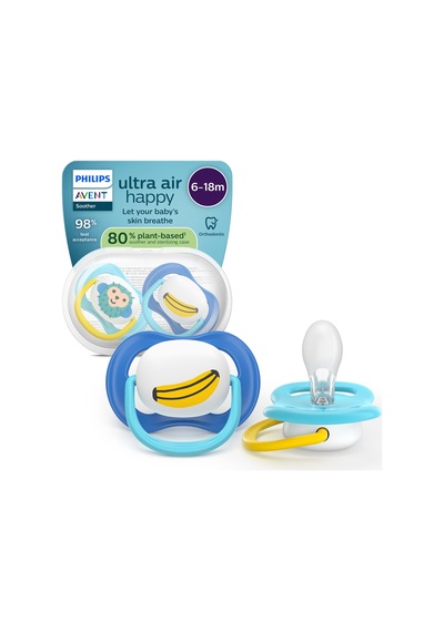 Ultra Air Emzik, Ortodontik, 6-18 Ay, Erkek, Scf080/26 Maymun