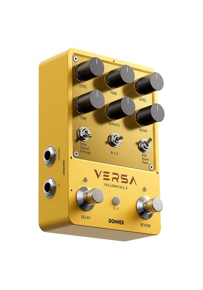 Donner Versa - Yellow Fall Iı 3x3 Reverb Ve Delay Pedalı