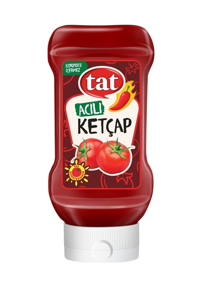 Tat Acılı Ketçap 390 G - 6 Adet Tarı