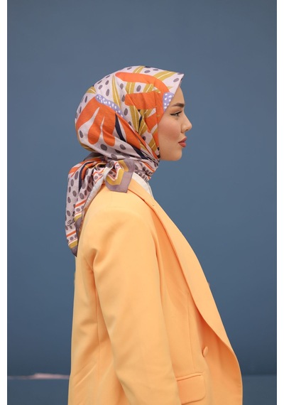 Silk Home Olinda Eşarp 48003-35 Gümüş