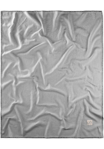Çoban Dikişli Battaniye 93x100 Cm +/- 3 CM Gri