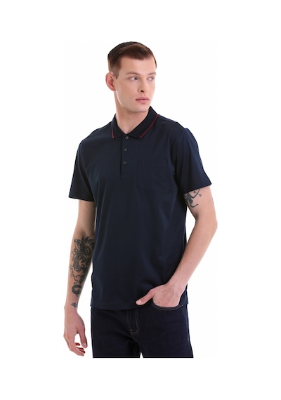 Hatemoğlu Lacivertvert Regular Fit Cepli Polo Yaka Merserize Pamuk T-Shirt 353 Lacivert Hatemoğlu Lacivertvert Regular Fit Cepli Polo Yaka Merserize Pamuk T-Shirt 353 Lacivert