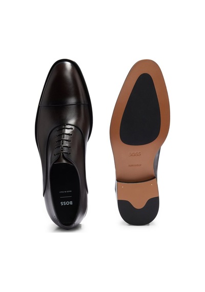 Boss İtalian Yapımı Oxford Ayakkabı Dark Brown Dark Brown