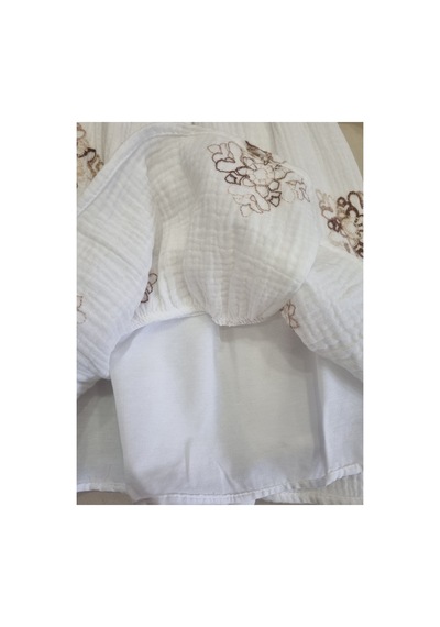 Uğur Bebe Kız Çocuk Ekru Renk Astarlı %100 Pamuk Müslin Elbise Nakışlı Balon Kollu Beyaz Bohem Günlük Elbise Ekru Ekru Uğur Bebe Kız Çocuk Ekru Renk Astarlı %100 Pamuk Müslin Elbise Nakışlı Balon Kollu Beyaz Bohem Günlük Elbise Ekru Ekru
