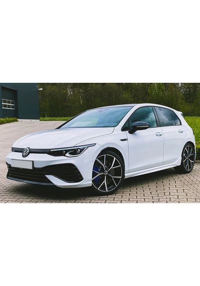 Vw Golf 8 R Yan Marşpiyel Seti Mat Siyah Plastik 2 Adet 2019 2020 2021 2022 2023 2024 2025