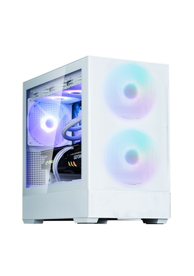Zalman P30 Aır White Atx Mıd Tower Beyaz Kasa 1xusb 3.0, 1xusb Type-c, 1xmikrofon, 1xkulaklık, 3x140mm Argb Fan