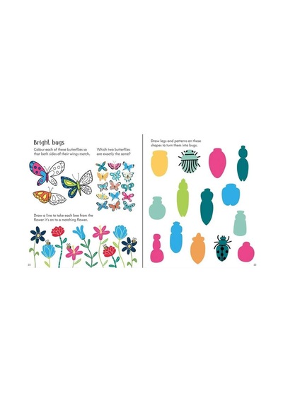The Usborne Little Childrens Activity Book Nature