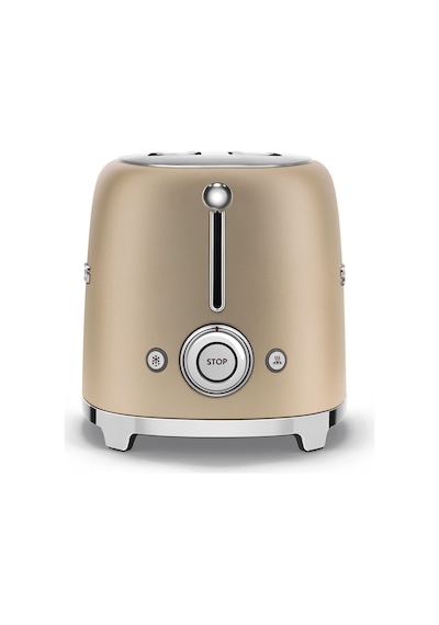 Smeg TSF01 2 Dilim Ekmek Kızartma Makinesi Mat Altın