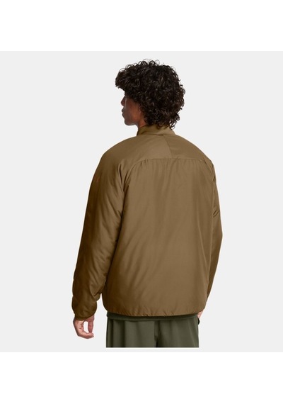 Under Armour - Erkek Unstoppable Yalıtımlı Bomber Mont 1388903-498 Coyote Coyote Çok Renkli