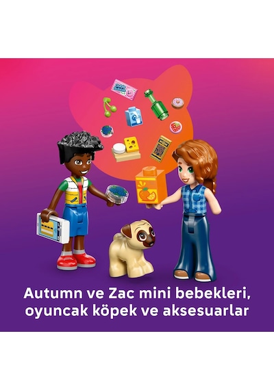 LEGO® Friends Heartlake Şehri Marketi 42680 - 5 Yaş ve Üzeri Çocuklar için Minifigür İçeren Yaratıcı Oyuncak Yapım Seti(176 Parça)