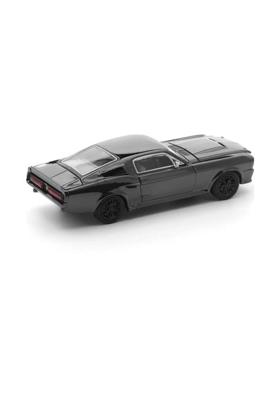 Pop Race Shelby Mustang Gt500 Dark Chrome Prdc004