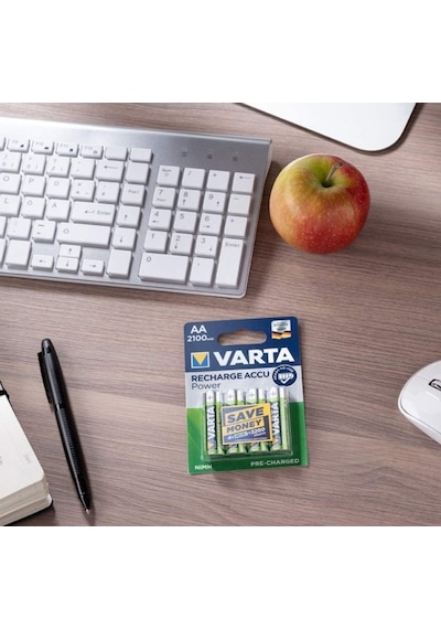 Varta 56706 2100 mAh AA Ni-MH Şarj Edilebilir Kalem Pil 2'li