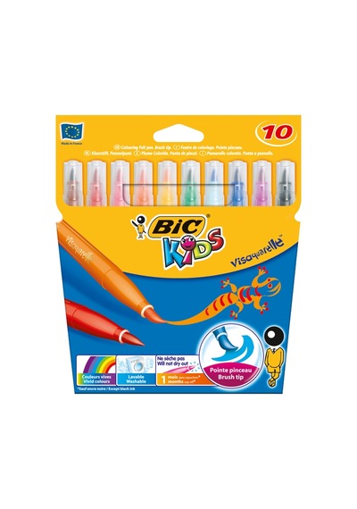 Bic Keçeli Boya Kalemi Visa 10 Renk 828964