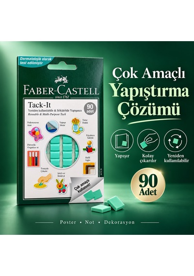 Tack-ıt Sökülebilir Yapıştırıcı Tekrar Kullanılabilir, İz Bırakmaz, Çok Amaçlı Yapıştırıcı