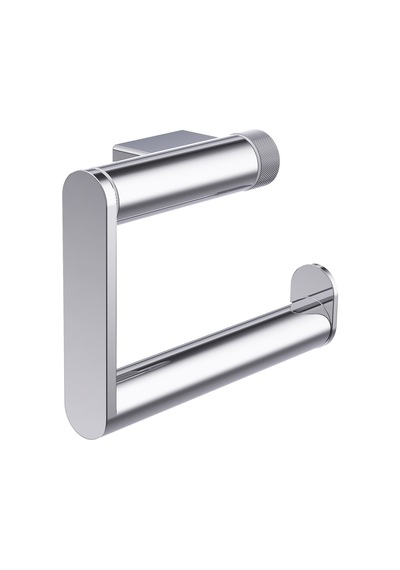 Line Bathroom Averta Tuvalet Kağıtlık 119117 Yarı Açık Krom Gri