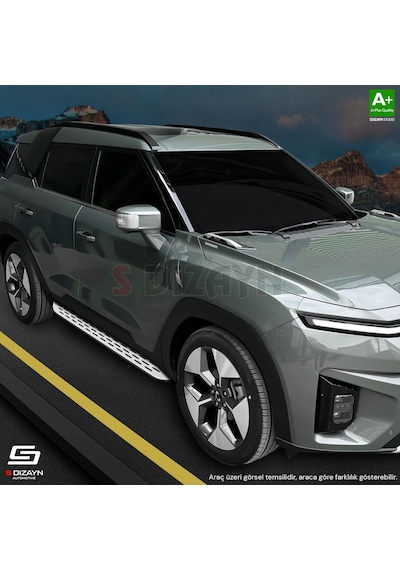 S-dizayn Hyundai Tucson 3 Oem Still Proline V1 Aluminyum Yan Basamak 173 Cm 2015-2020
