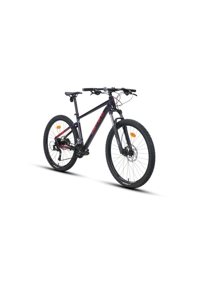 Carraro Crx 724 24-v Hd Dağ Bisikleti - 44 Cm Karanlık Mor-kırmızı