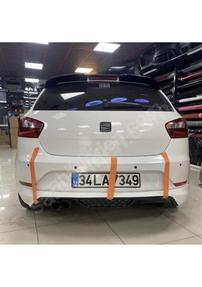 Seat İbiza 2013-2017 Arka Tampon Eki Plastik Boyasız Karlık