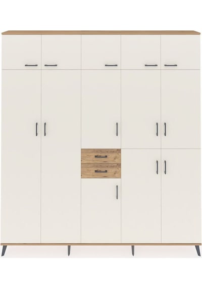 Arges Dolap 10 Raflı 2 Çekmeceli 3 Askılı 220x30x243 Çam-aytaşı/çam Aytası/atlas Çam Arges Dolap 10 Raflı 2 Çekmeceli 3 Askılı 220x30x243 Çam-aytaşı/çam Aytası/atlas Çam