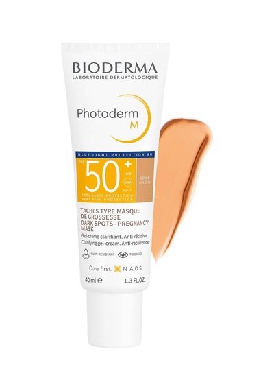 Photoderm M Golden Spf50+ Koyu Leke Ve Mavi Işığa Karşı Çok Yüksek Korumalı Renkli Yüz Güneş Kremi 40 Ml