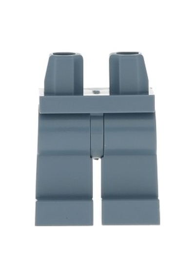 Minifigür Parçaları: Legs, Bacak, Ayak: 970c00 Sand Blue - Kum Mavisi