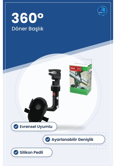 Araç İçi Telefon Tutucu Mandallı Genişlik Ayarlı Evrensel Silik