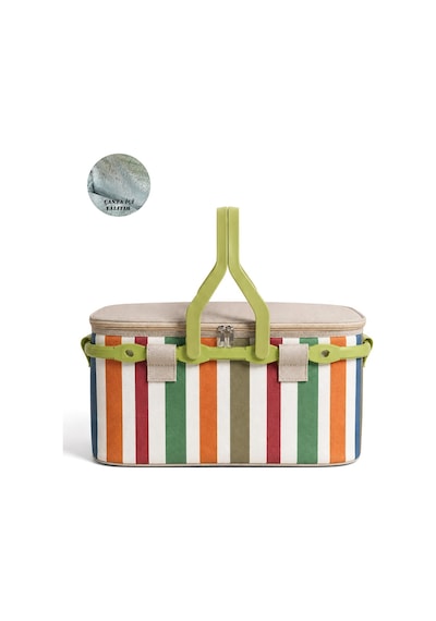 25 Lt Piknik Sepeti 1308 Picnic Bag -330 Karışık/Çok Renkli
